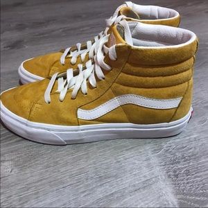 Vans Sk8-Hi Vibrant Yellow & White Skate